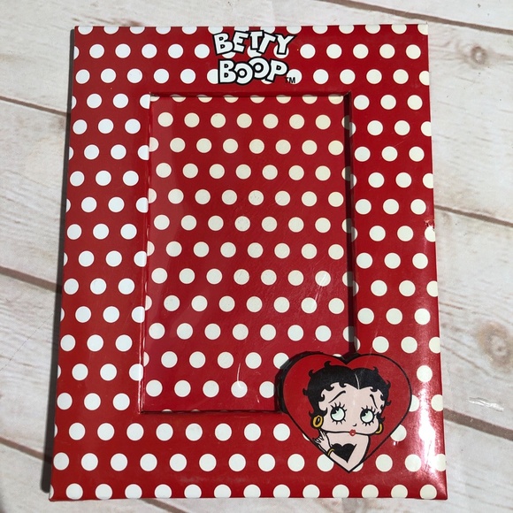 Betty Boop 4x6 Inch Polka Dot Photo Frame Pattern 2004 set of 3 - Picture 9 of 16